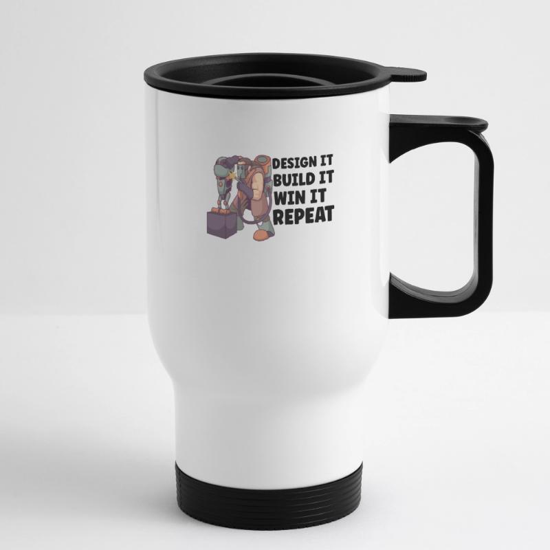 Robotics Engineer For Machine Learning Thermal mug with handle