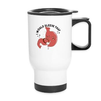 Sleeve gastrectomy Sleeve gastrectomy - Thermal mug with handle - white - Front