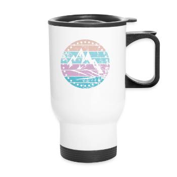 Berg - Tasse isotherme avec poignée - blanc - Devant