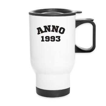 Anno 1993 Birthday Year of birth - Thermal mug with handle - white - Front