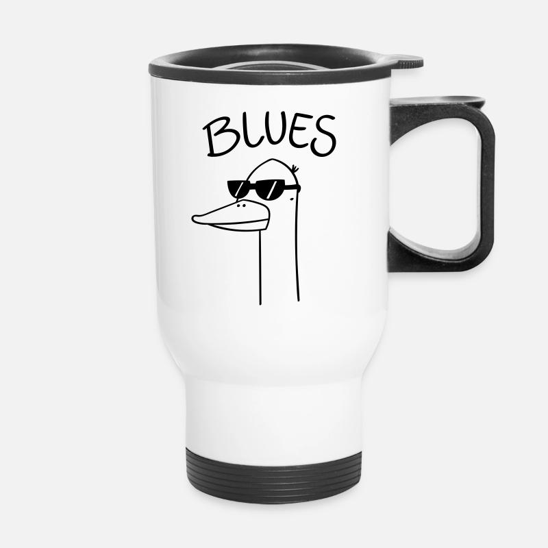 Blues Goose - Thermobecher mit Tragegriff - Weiß
