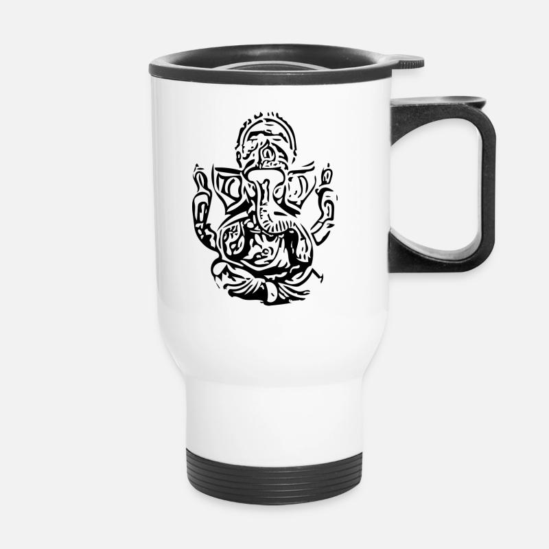 ganesh - Thermobecher mit Tragegriff - Weiß
