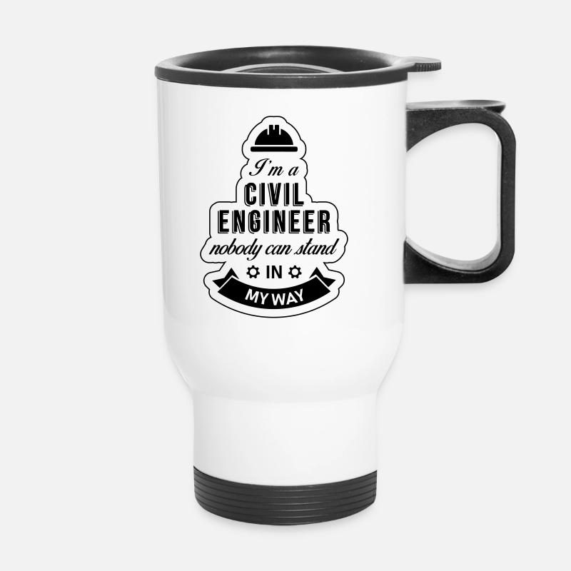 Civil engineer - Thermal mug with handle - white