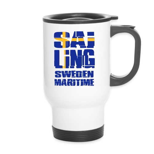Sweden Maritime Sailing - Thermobecher mit Tragegriff