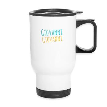 Giovanni - Thermal mug with handle - white - Front