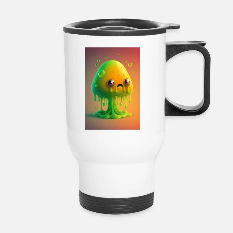 Zombie Frozen - Thermal mug with handle - white