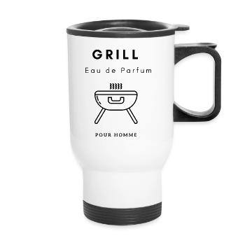Grill - Eau de Parfum pour Homme - Thermobecher mit Tragegriff - Weiß - Vorne