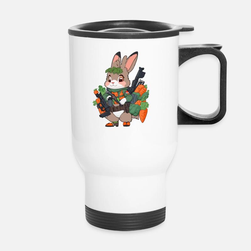 Vegginator - Thermal mug with handle - white