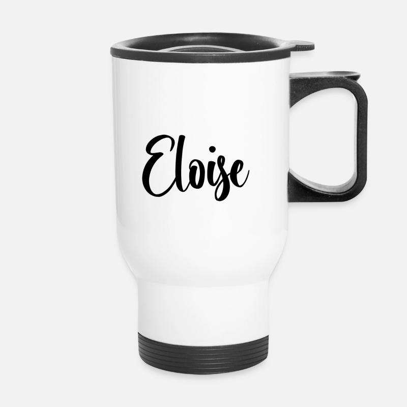 Vorname Eloise - Thermobecher mit Tragegriff - Weiß