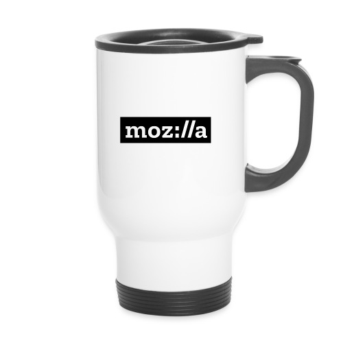 mozilla logo - Thermal mug with handle