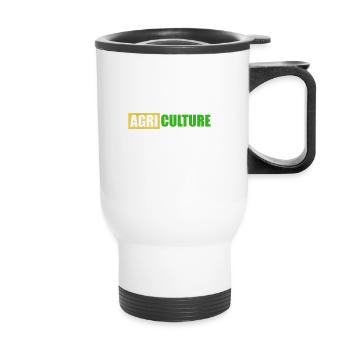 ferme - Tasse isotherme avec poignée - blanc - Devant