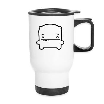 ALEX - Thermal mug with handle - white - Front