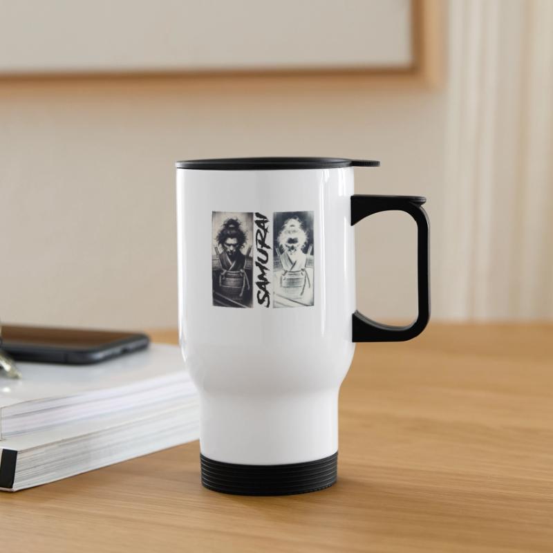 Samurai Thermal mug with handle