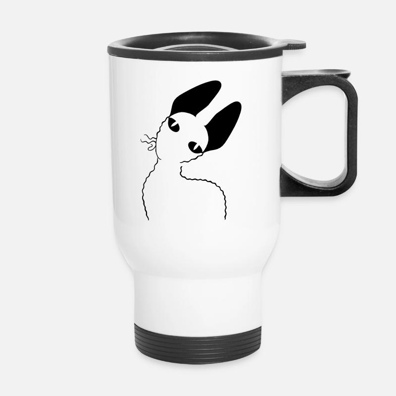 Rex Cornish - Tasse isotherme avec poignée - blanc
