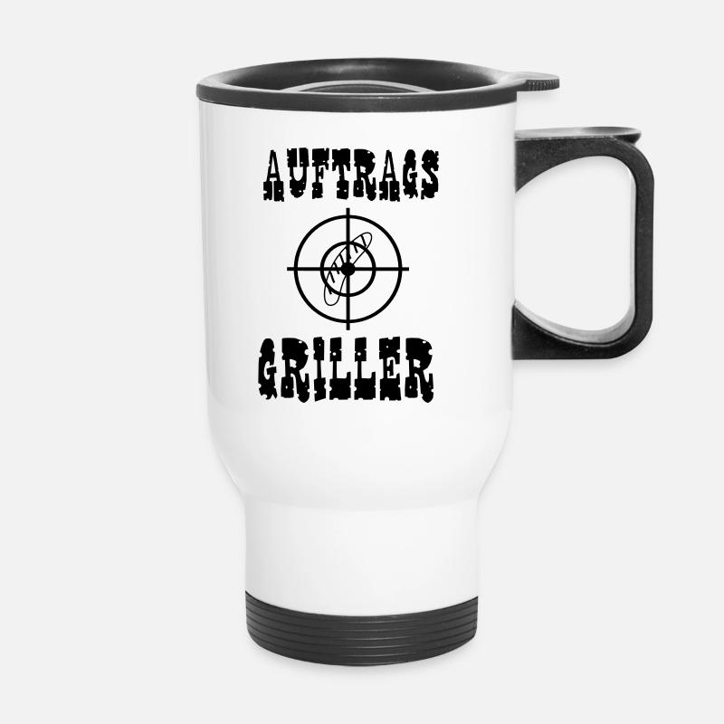 Afin Griller - Tasse isotherme avec poignée - blanc