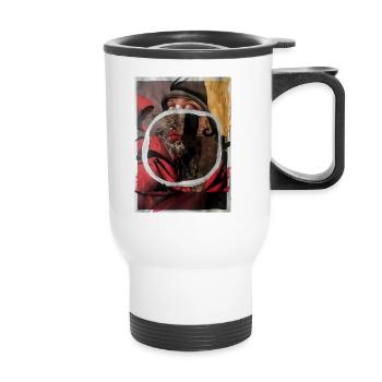 AU-DELÀ. 2020 par massimiliano sbrescia - Tasse isotherme avec poignée - blanc - Devant