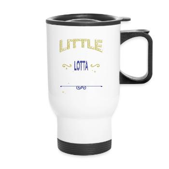 Dinosaur Moon Statement Bday Fairy Tail - Thermal mug with handle - white - Front
