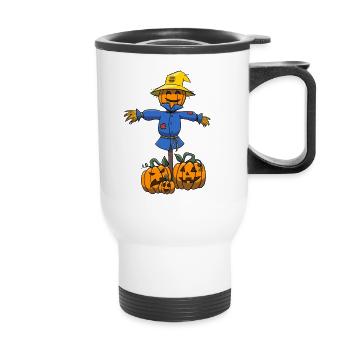 Scarecrow - Thermal mug with handle - white - Front