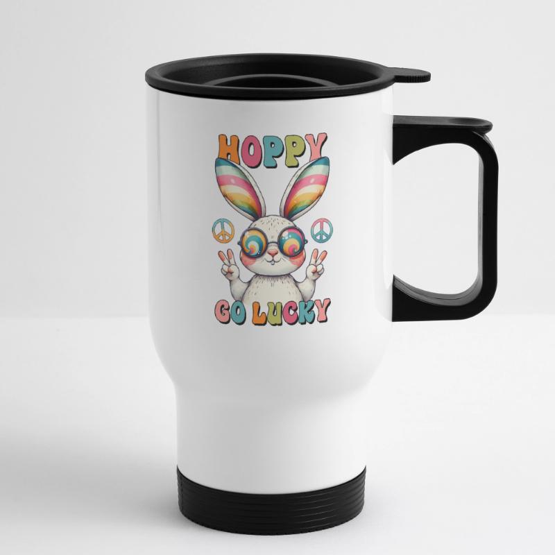 Easter Easter Bunny Easter Eve Easter Sunday Easter Egg Spring Thermal mug with handle