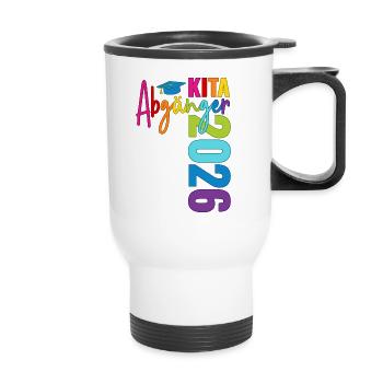 Daycare graduates 2026 - Thermal mug with handle - white - Front