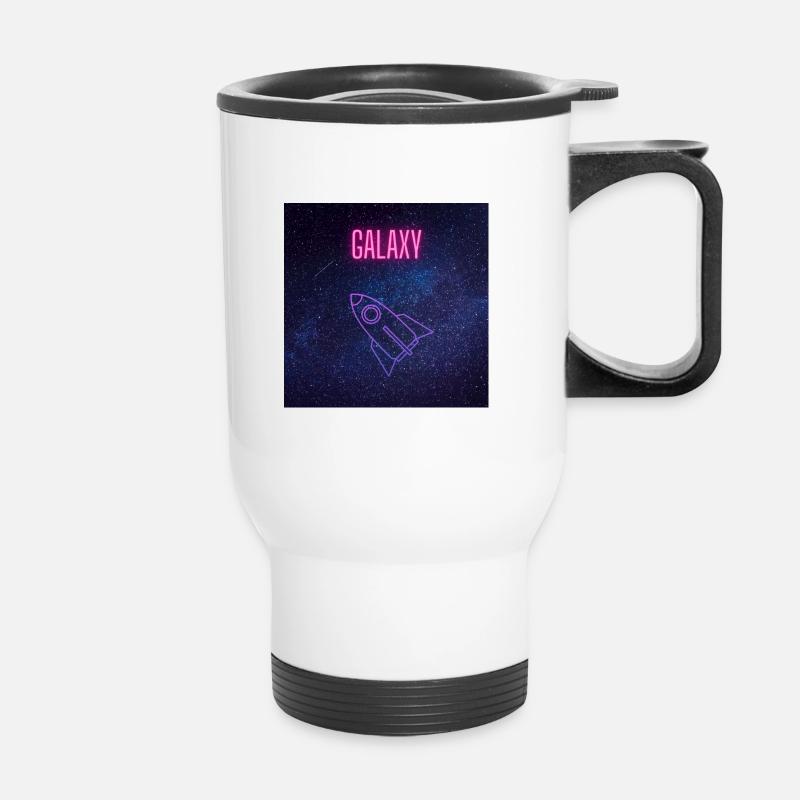 Galaxy V 1 - Tasse isotherme avec poignée - blanc