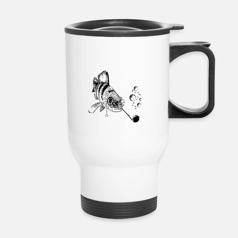Perch - Thermal mug with handle - white