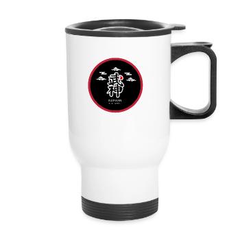 TAIJUTSU KANJI BUJINKAN - Thermal mug with handle - white - Front