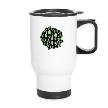humor statement family reunion joke btc children - Thermal mug with handle - white - Front