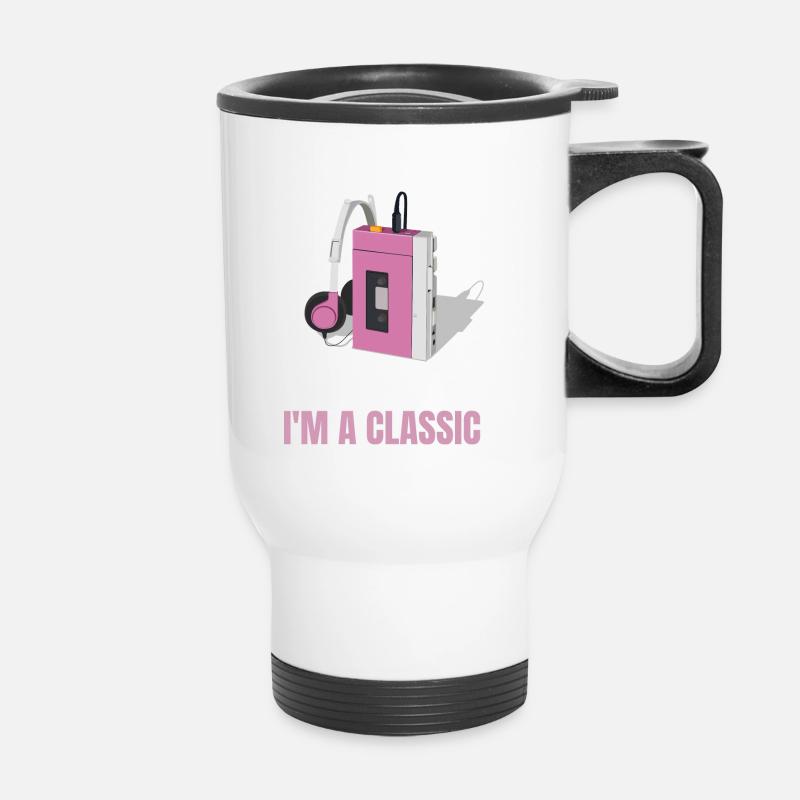 I'm Not Old Special A Classic 80s 90s - Thermal mug with handle - white