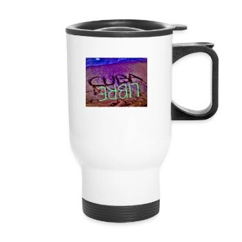Cuba Libre - Thermobecher mit Tragegriff - Weiß - Vorne
