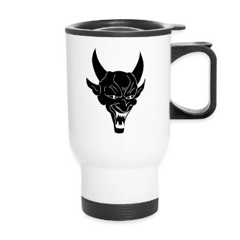 Devil - Thermobecher mit Tragegriff - Weiß - Vorne