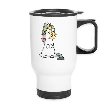 Unity No. 1 - Thermal mug with handle - white - Front
