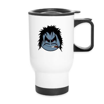 Lobo - Thermal mug with handle - white - Front