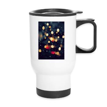 Noël 26 - Tasse isotherme avec poignée - blanc - Devant