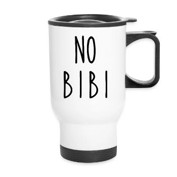 no bibi - Tasse isotherme avec poignée - blanc - Devant