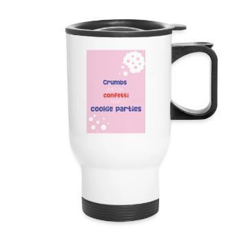 Crumb Confetti - Thermal mug with handle - white - Front