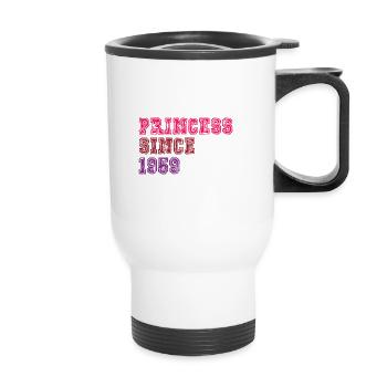 1959 Birthday Princess - Thermal mug with handle - white - Front