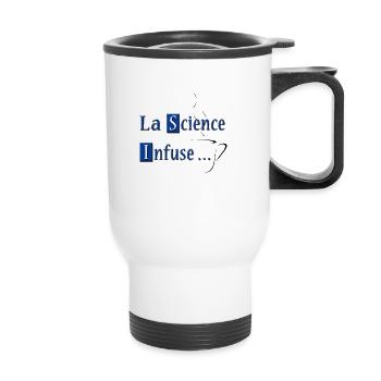 La Science Infuse - Tasse isotherme avec poignée - blanc - Devant