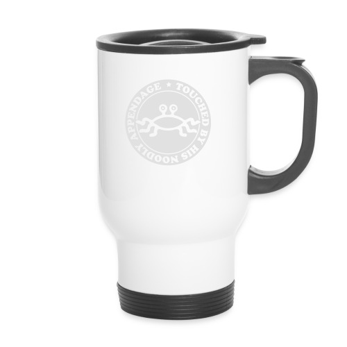 Touched by His Noodly Appendage - Thermal mug with handle