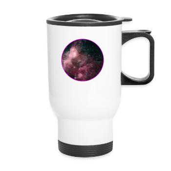 Galaxy - Space - Stars - Cosmic - Art - Universe T - Tasse isotherme avec poignée - blanc - Devant