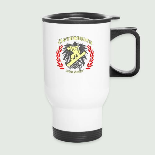 Österreich Snowboard - Thermal mug with handle