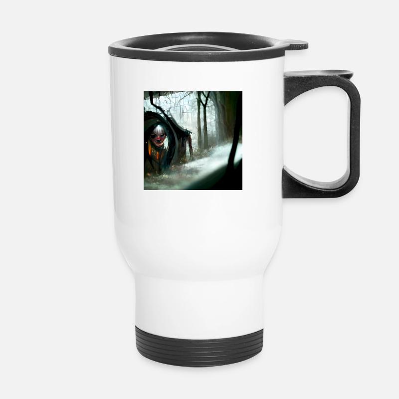 Lost - Thermal mug with handle - white