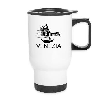 Venise - Tasse isotherme avec poignée - blanc - Devant