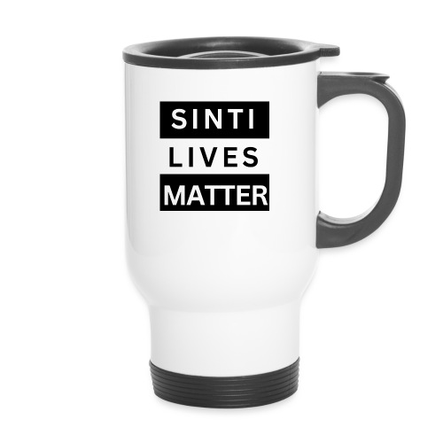 Sinti Lives Matter - Thermobecher mit Tragegriff