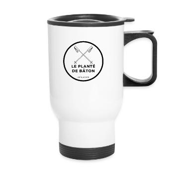 Le planté de bâton - citation film culte 🏂 - Tasse isotherme avec poignée - blanc - Devant
