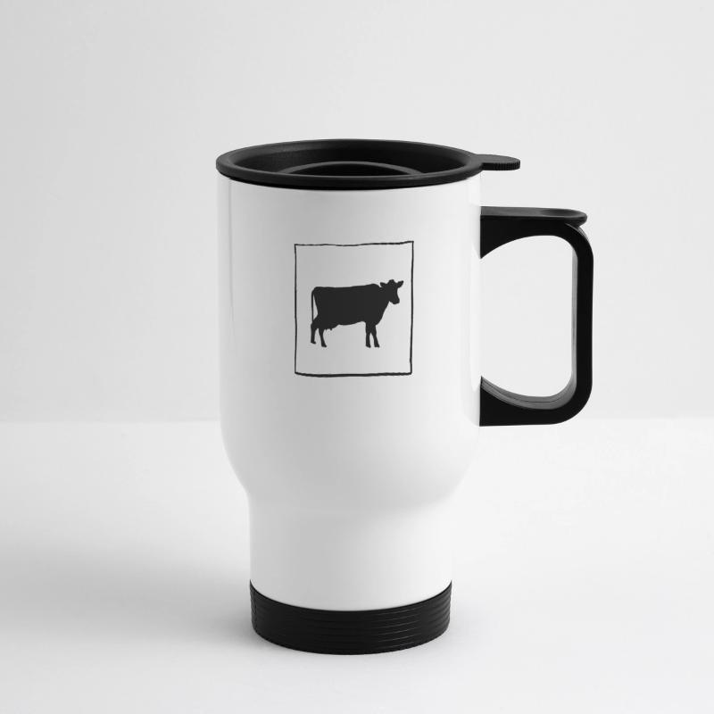 Thermobecher mit Tragegriff