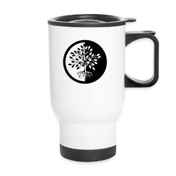 ARBRE DE VIE - Tasse isotherme avec poignée - blanc - Devant