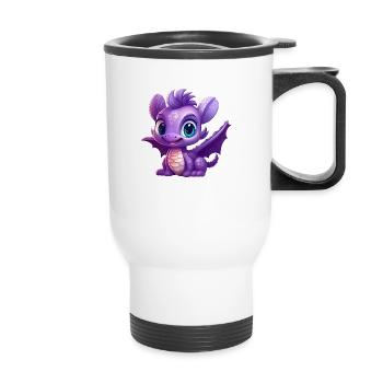 Dragon Magique Cub - Tasse isotherme avec poignée - blanc - Devant