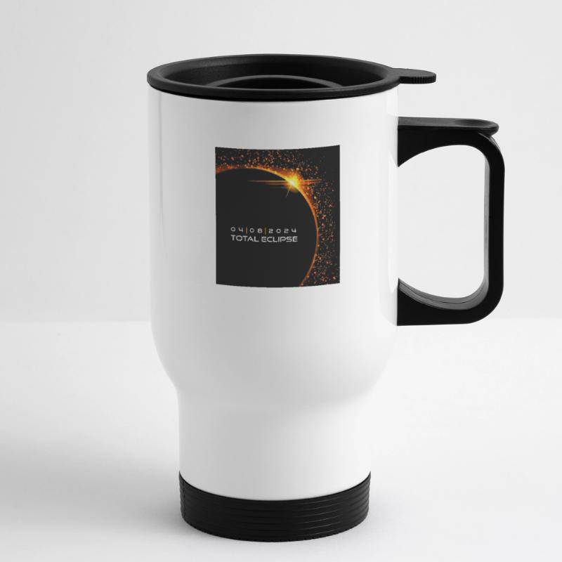 Total eclipse eclipse SPLATTER Thermal mug with handle