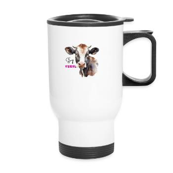 Stay Kuuhl - Thermal mug with handle - white - Front